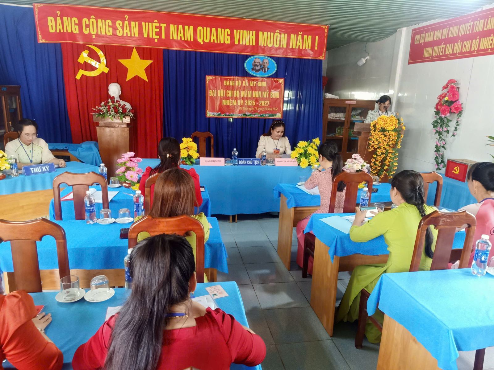 ĐẠI HỘI CHI BỘ MẦM NON MỸ BÌNH NHIỆM KỲ 2025-2027